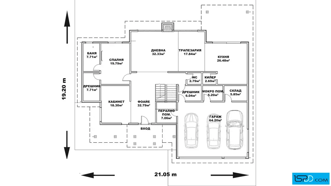 План на първи етаж