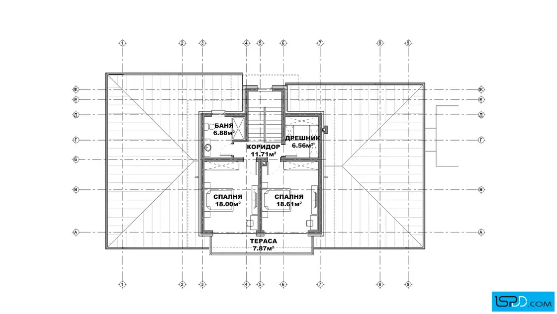 План на втори етаж