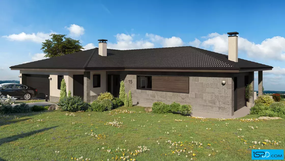 Проект на къща в с. Аврен