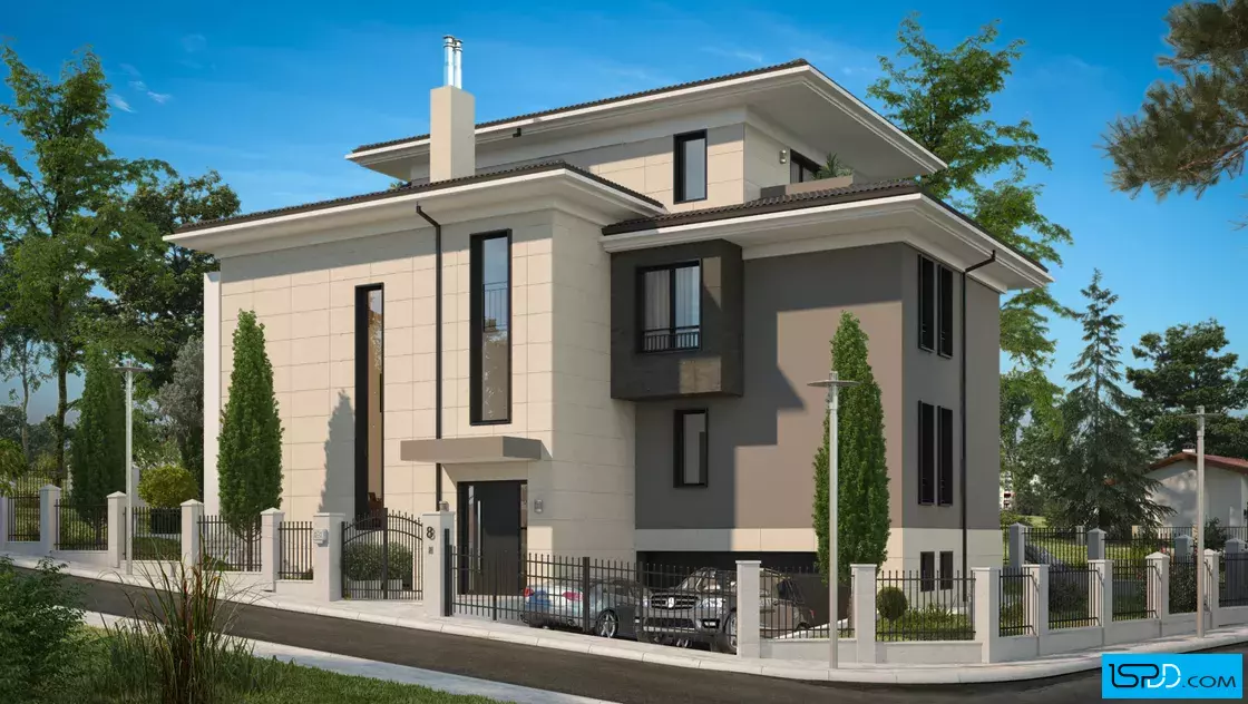 Проект на къща в гр. София