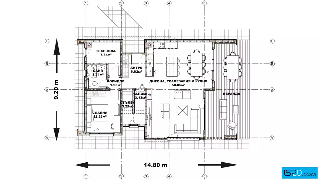 План на първи етаж