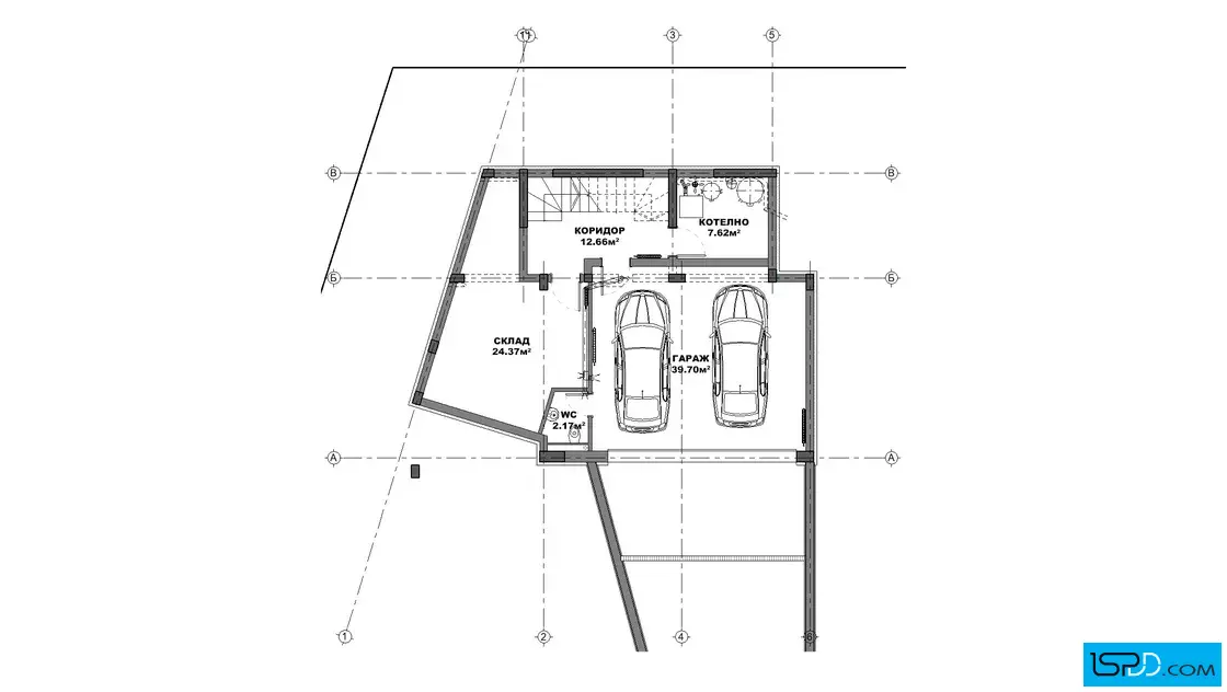 План на подземен етаж