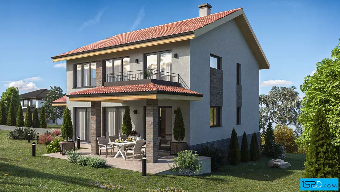 Проект на къща в с. Железница