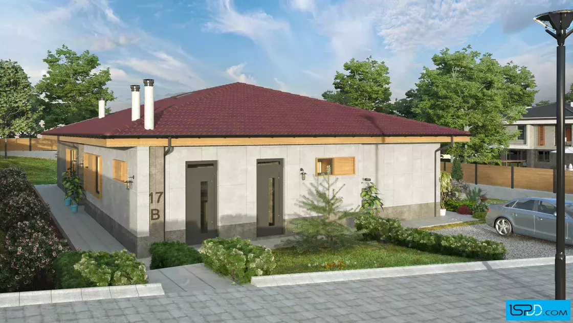 Проект на къща в гр. Благоевград