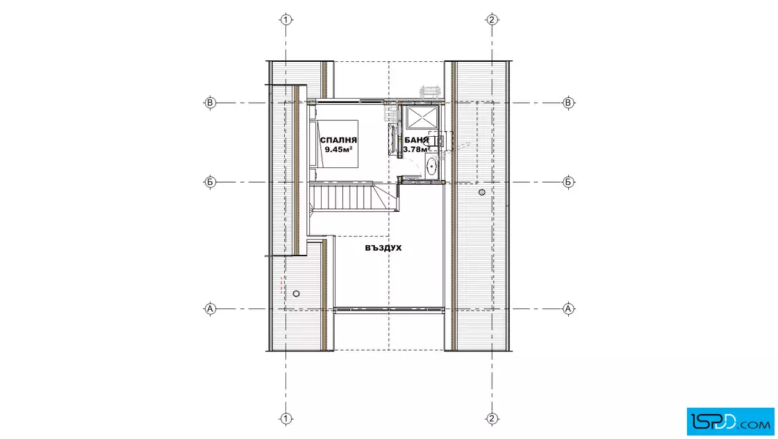 План на втори етаж План на втори етаж