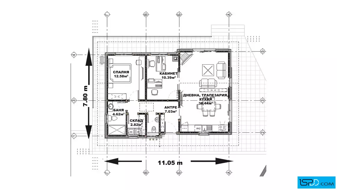 План на първи етаж