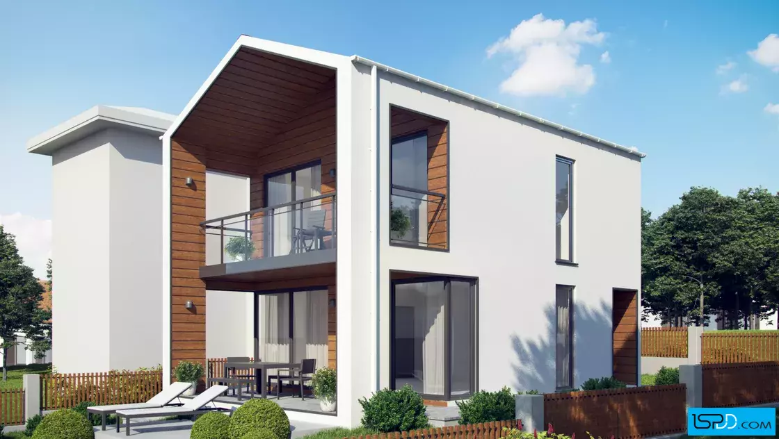 Проект на къща в гр. Черноморец