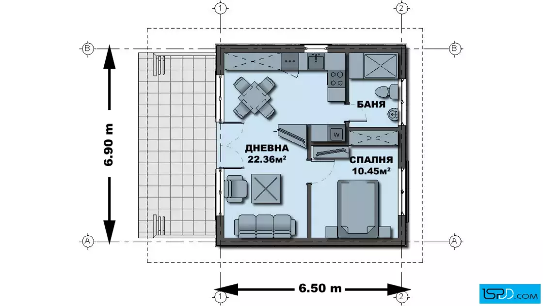 План на първи етаж