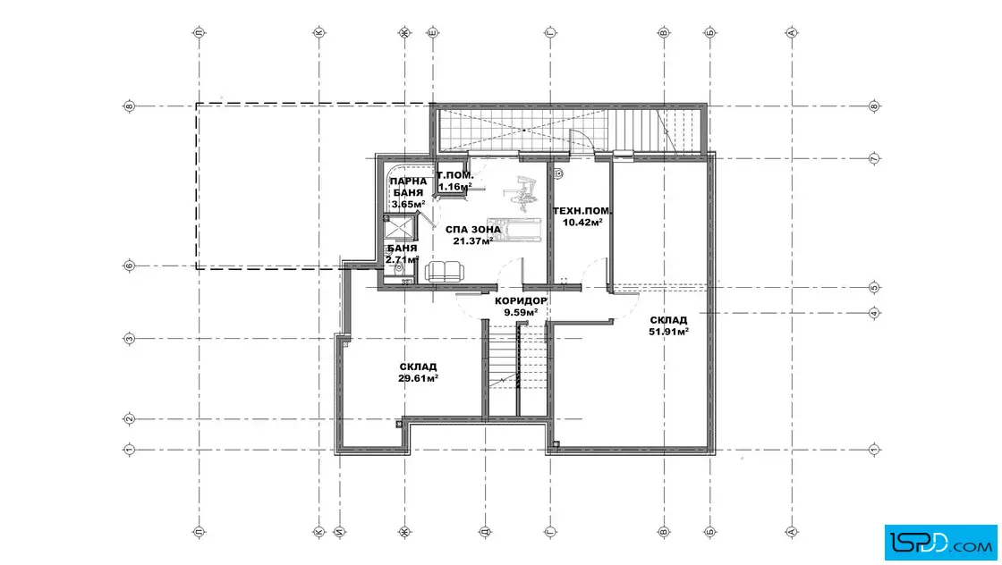 План на подземен етаж