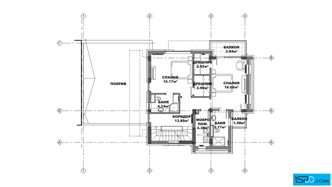 План на втори етаж