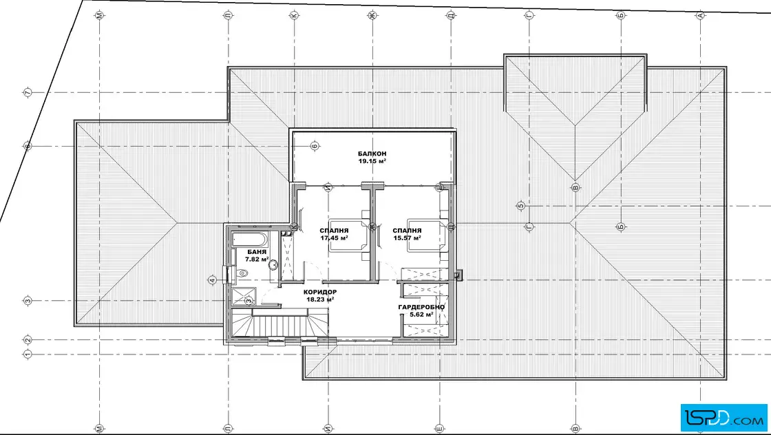 План на втори етаж
