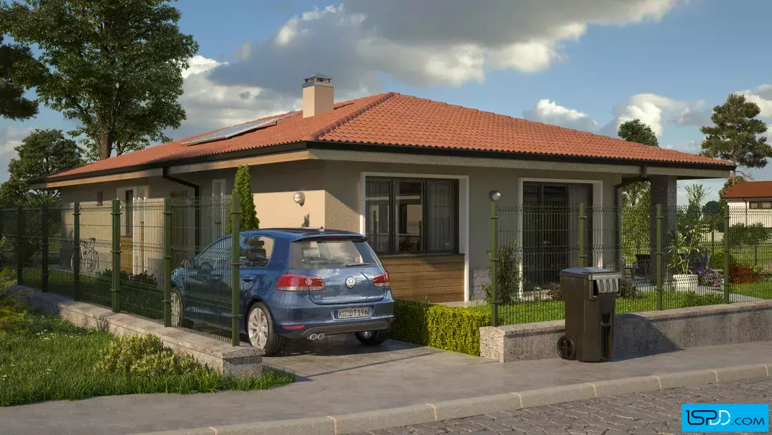 Проект на къща в с. Твърдица