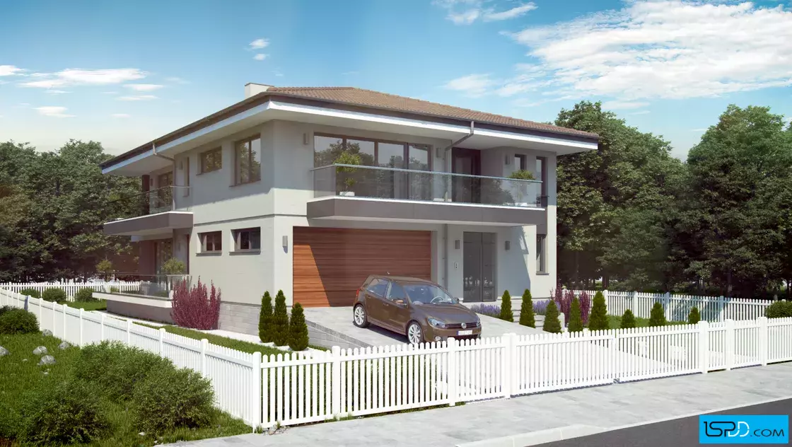 Проект на къща в гр. Търговище