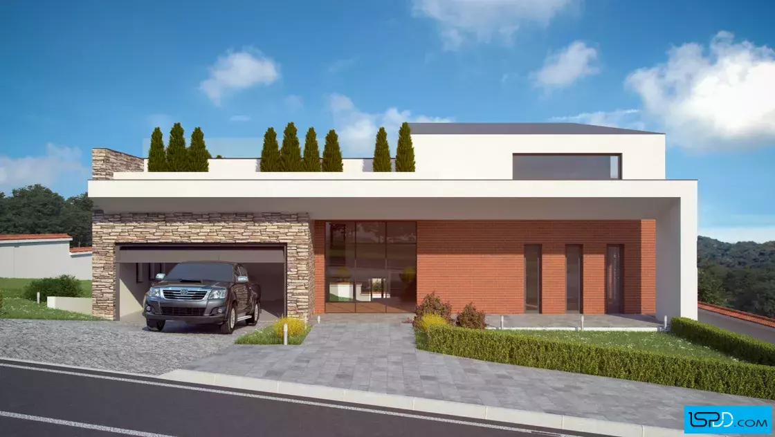 Проект на къща в гр. Карлово