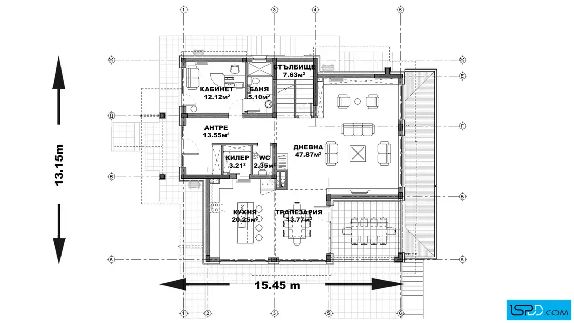 План на първи етаж