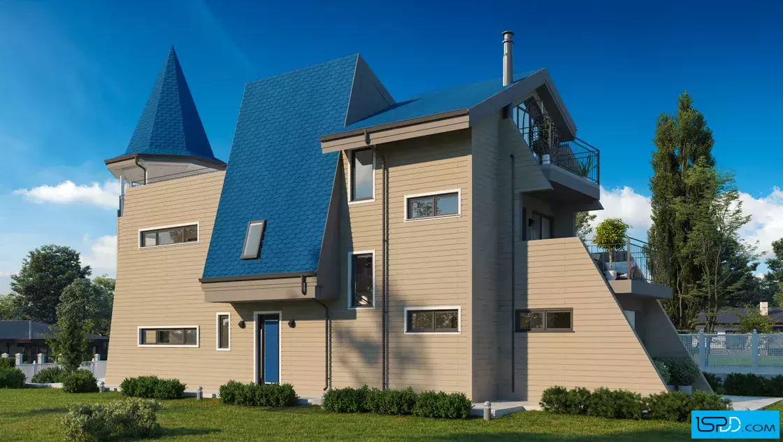 Проект на къща в м. Митков мост