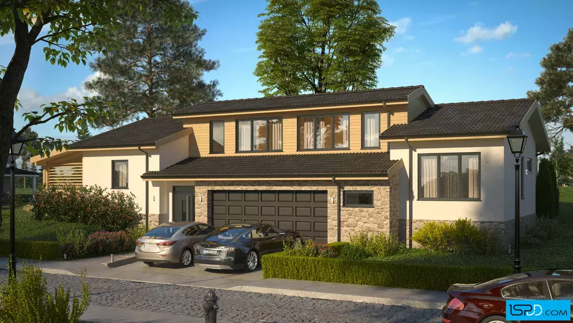 Проект на къща в с. Бистрица