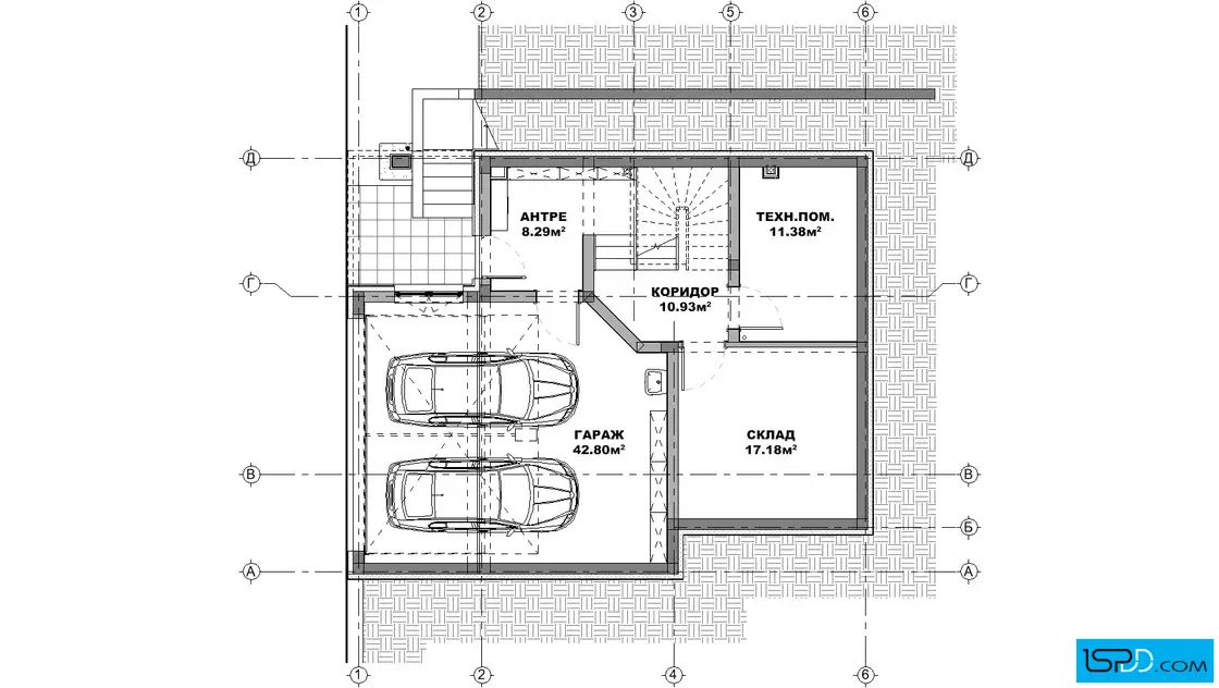 План на подземен етаж