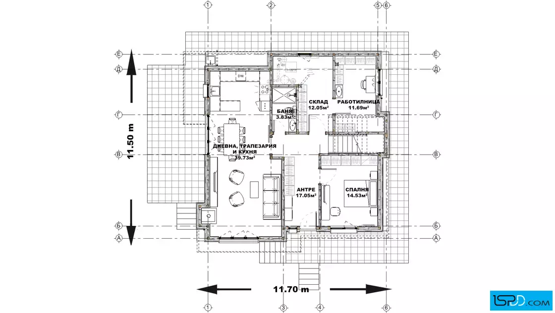 План на първи етаж