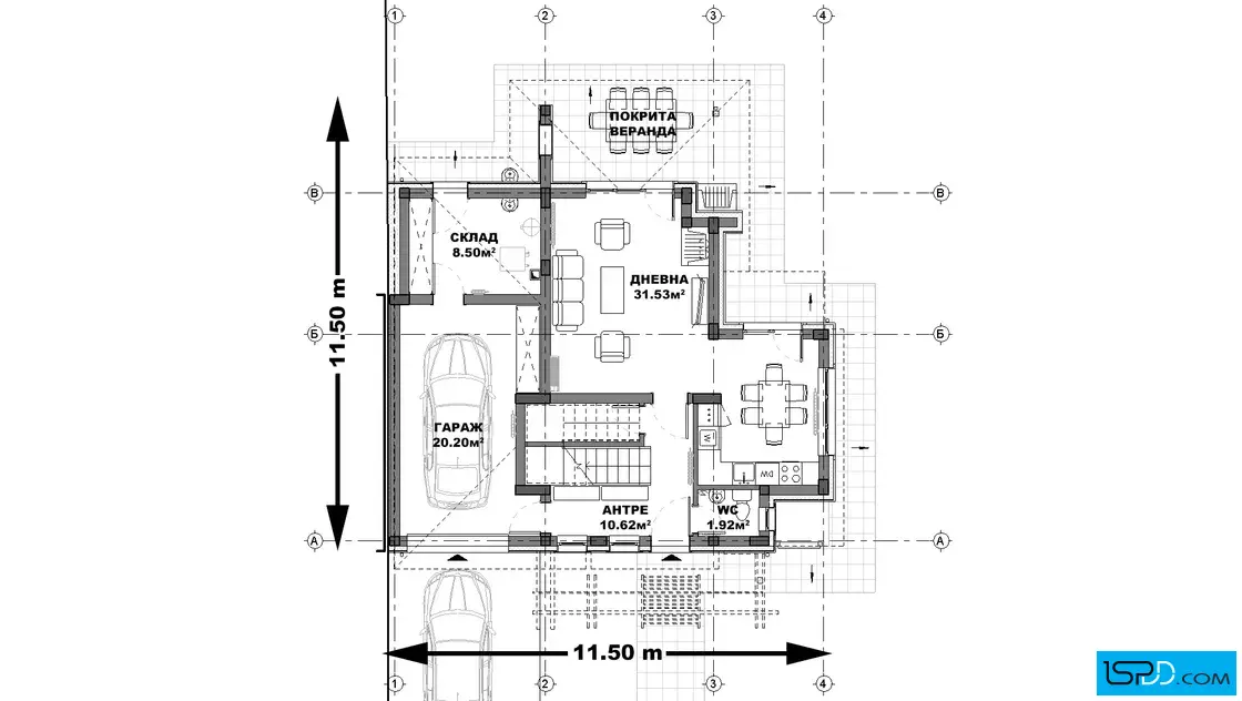 План на първи етаж