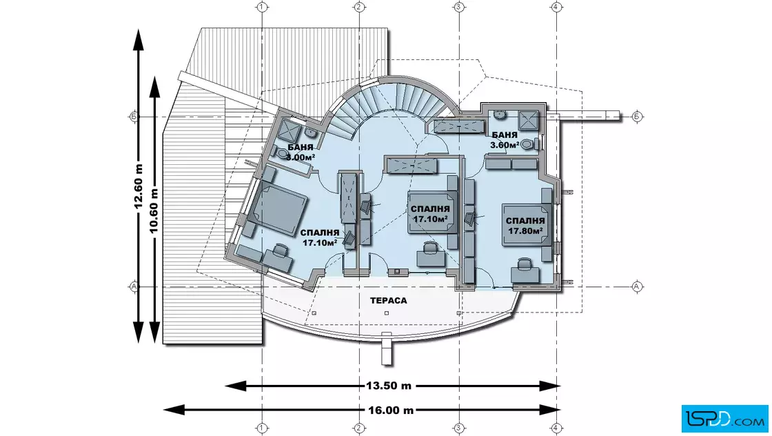 План на втори етаж