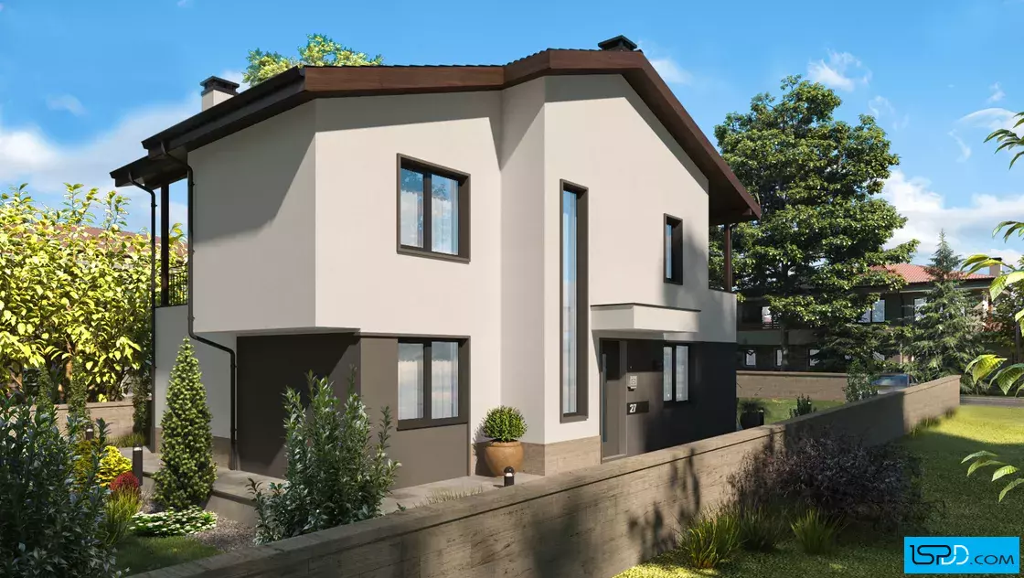 Проект на къща в м. Толева Махала