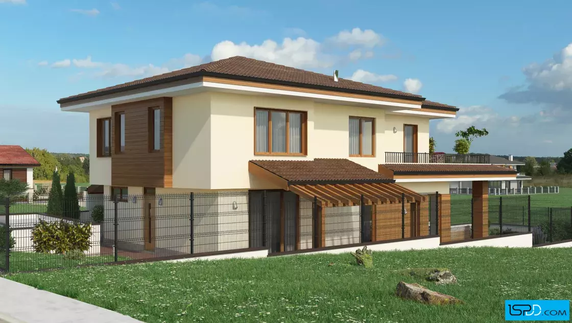 Проект на къща в общ. Елин Пелин