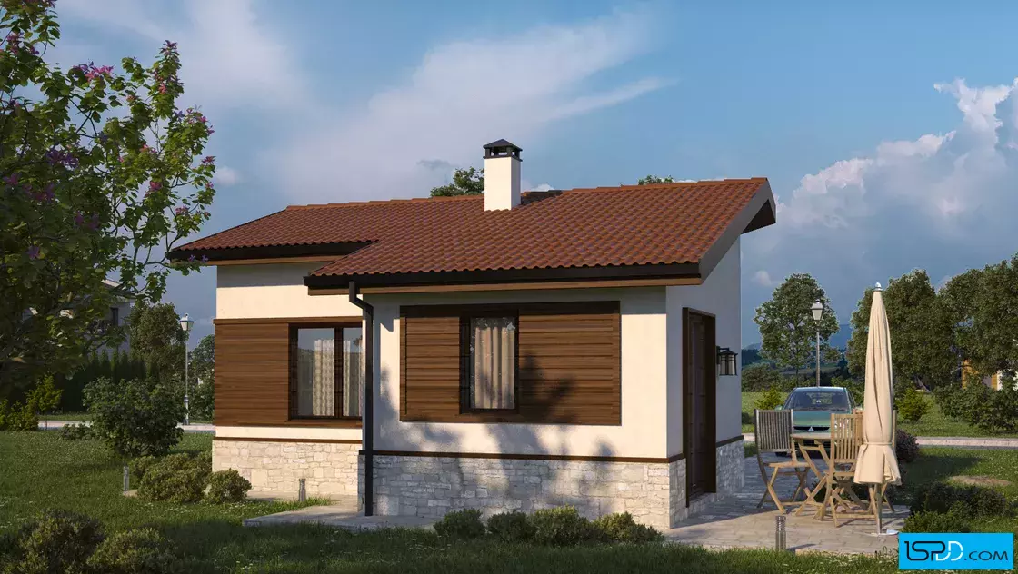 Проект на къща в с. Долна Малина