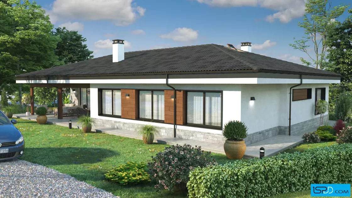 Проект на къща в с. Рибарица