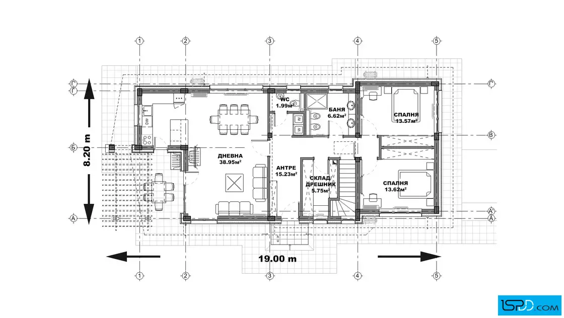 План на първи етаж