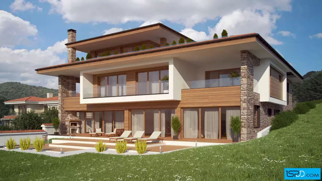 Проект на къща в гр. Карлово