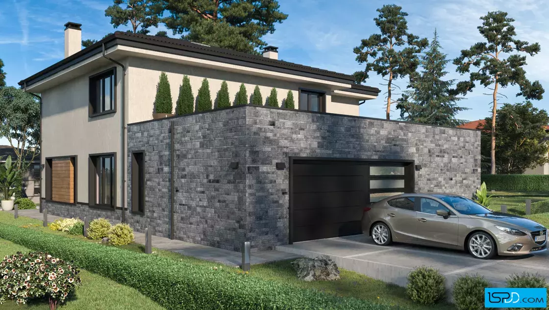 Проект на къща във в.з. Банкя