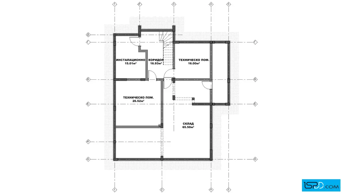 План на подземен етаж