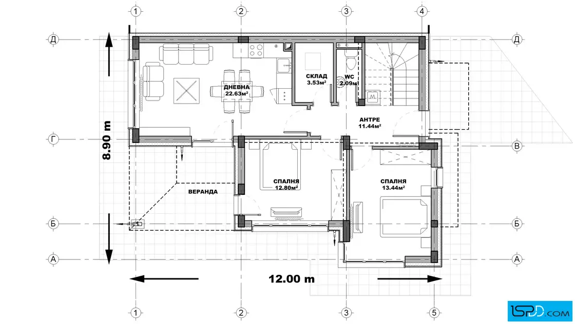 План на първи етаж
