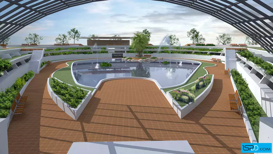 Паркинг и търговска площ