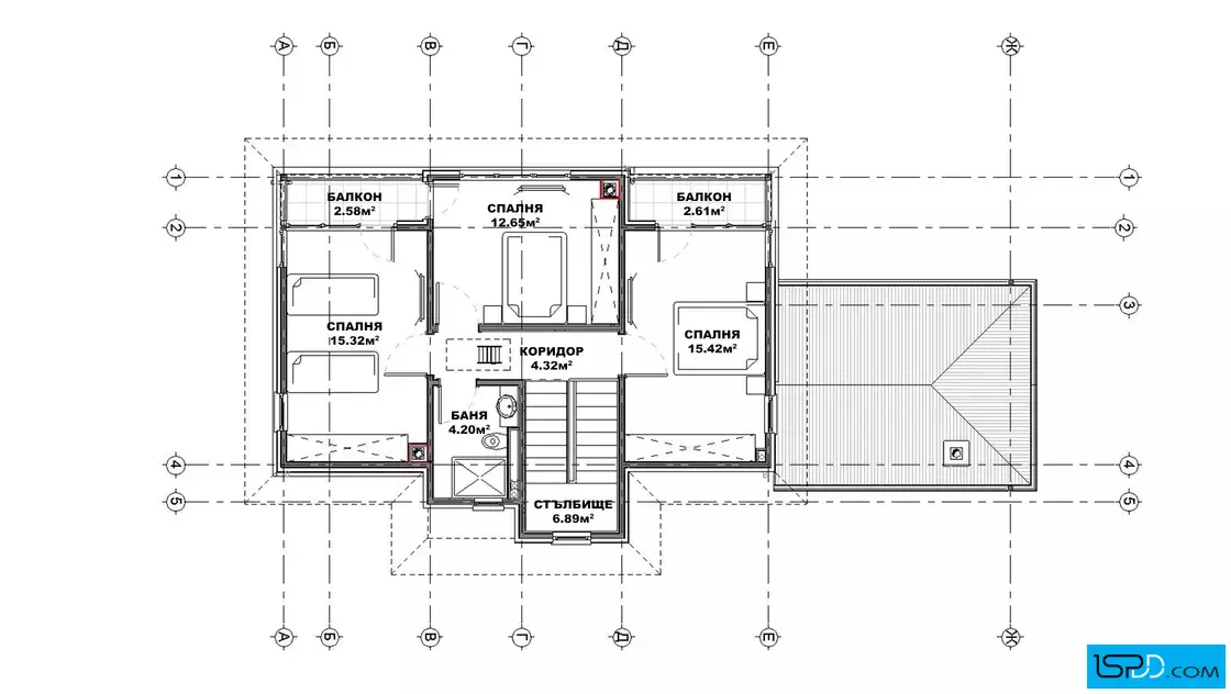 План на втори етаж