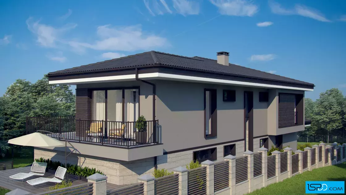 Проект на къща в гр. Банкя