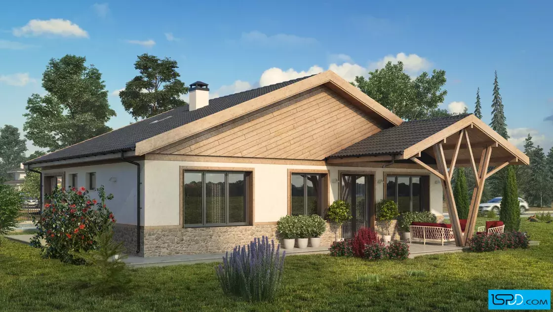 Проект на къща в с. Негован