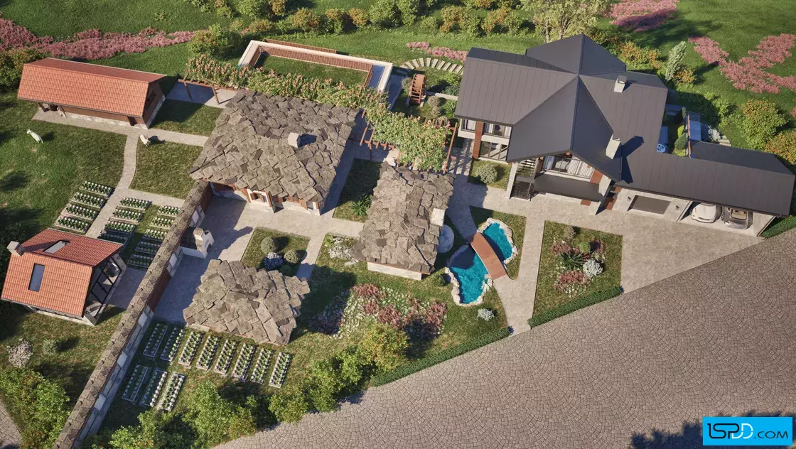 Проект на къща в с. Стар Кръвеник