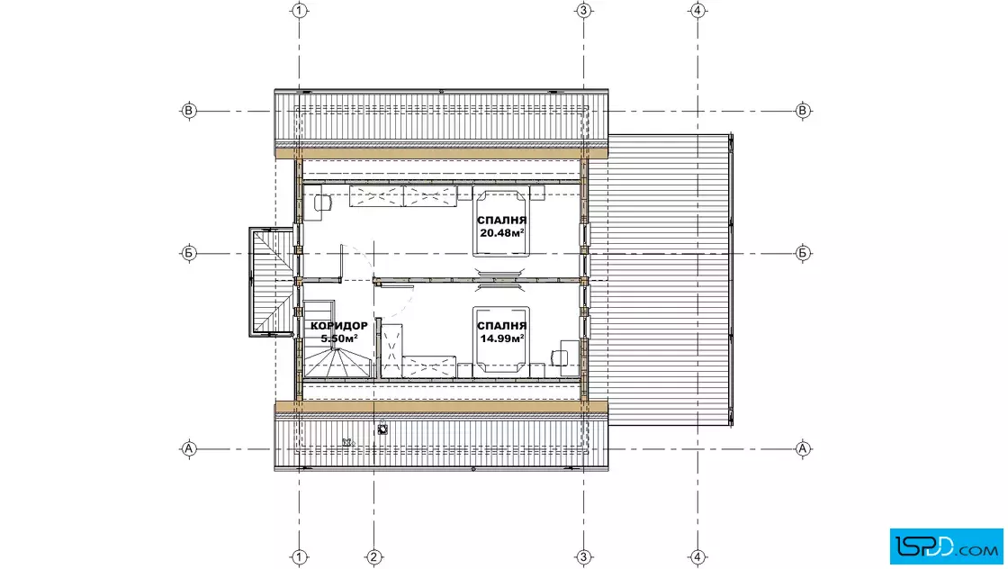 План на втори етаж