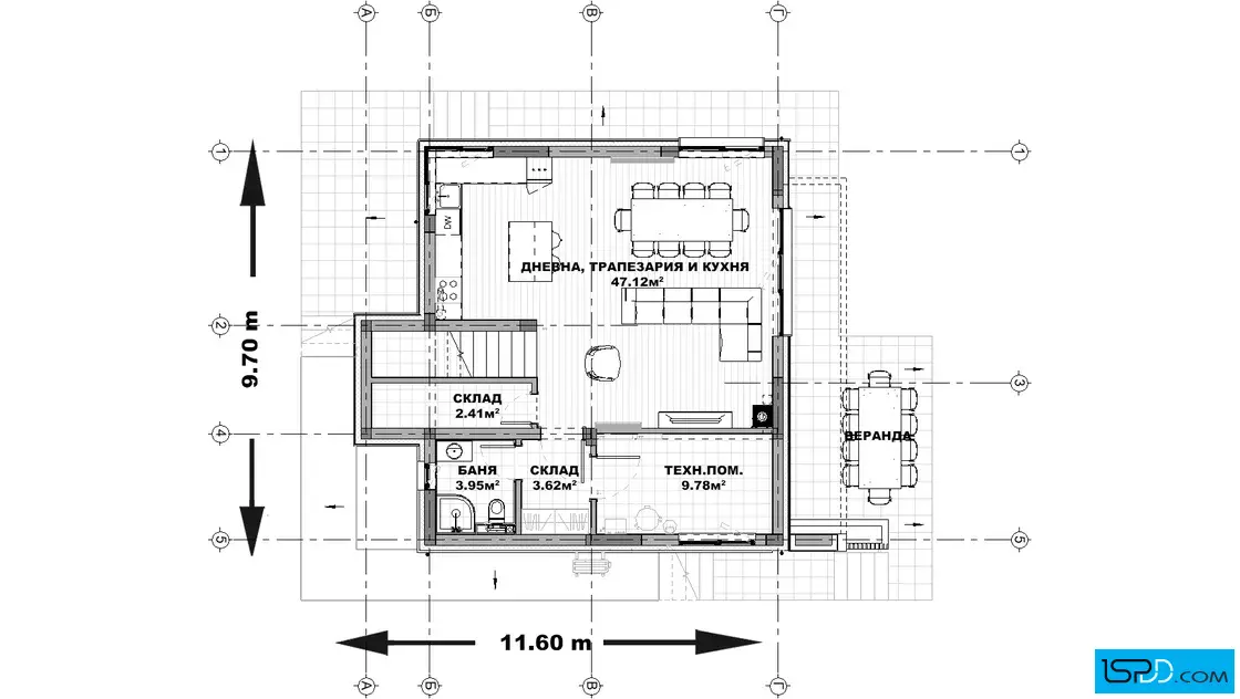 План на първи етаж