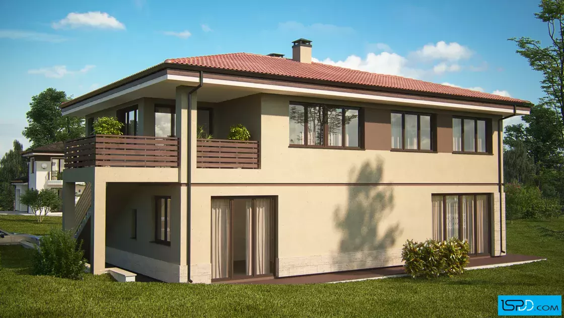 Проект на къща в с. Кътина