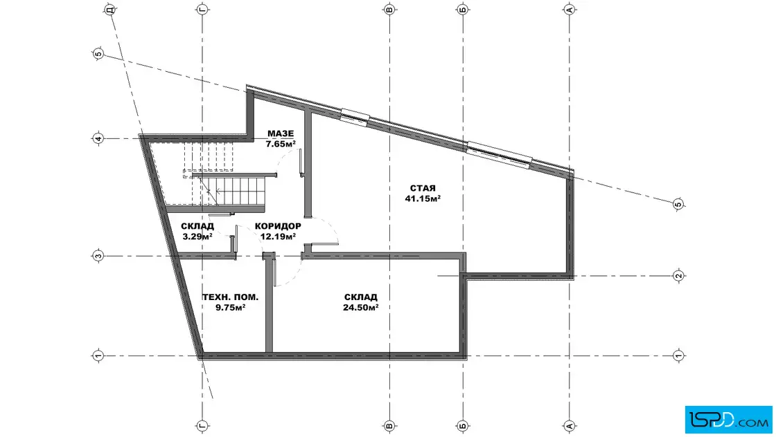 План на подземен етаж