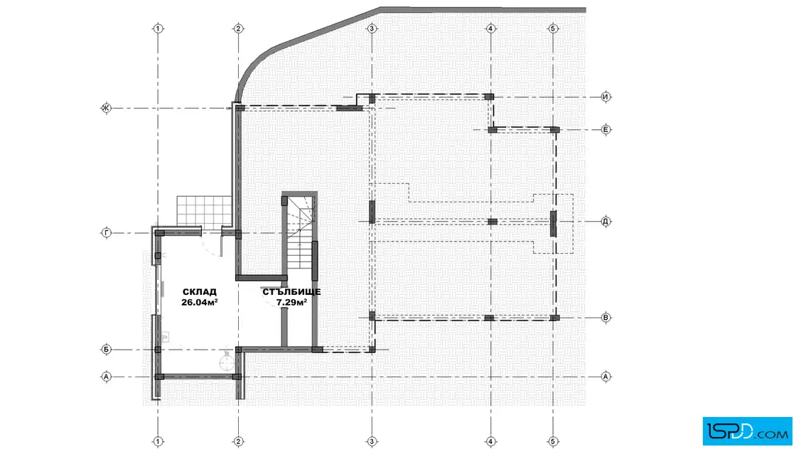 План на подземен етаж