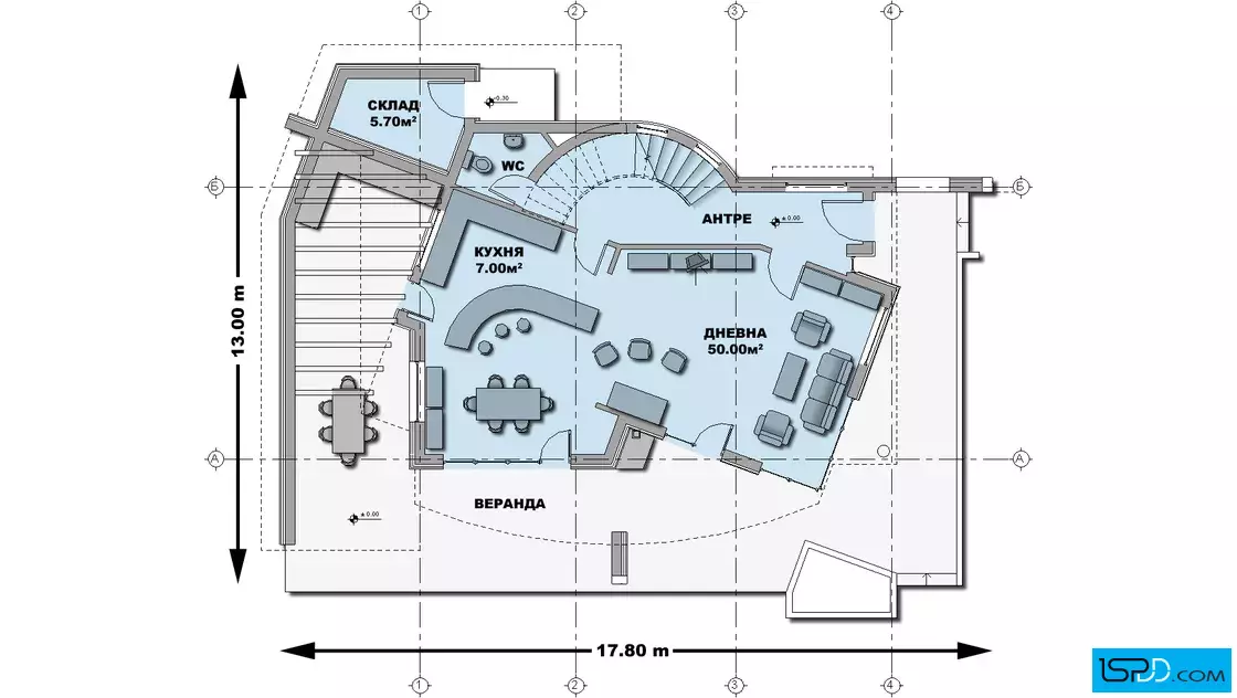 План на първи етаж