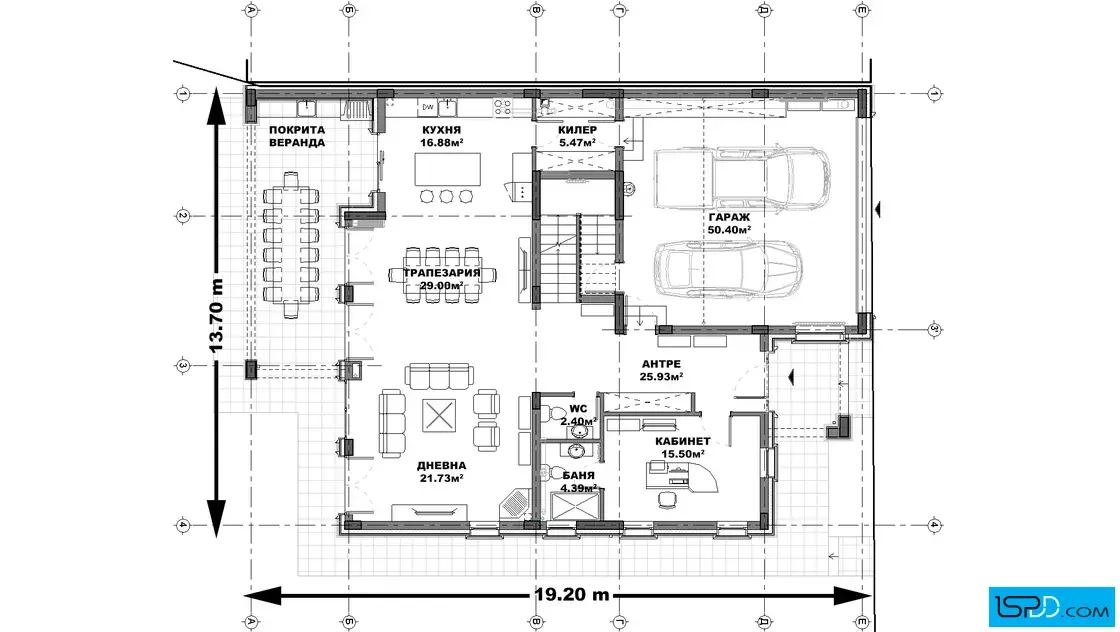 План на първи етаж
