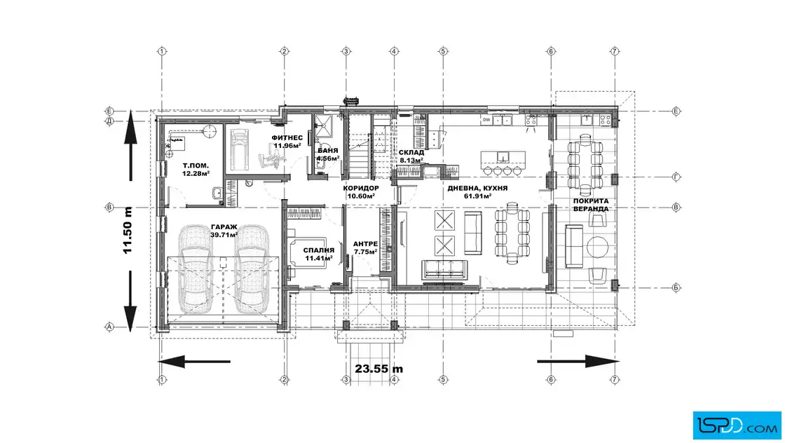 План на първи етаж