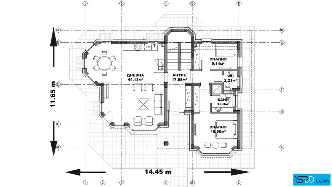 План на първи етаж