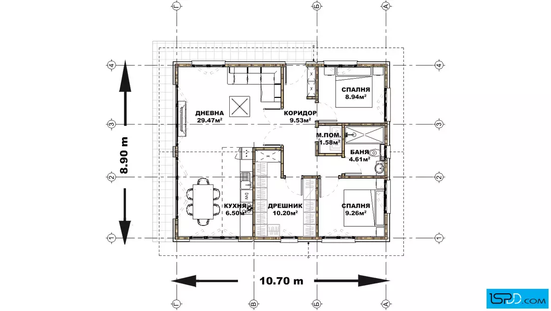 План на първи етаж
