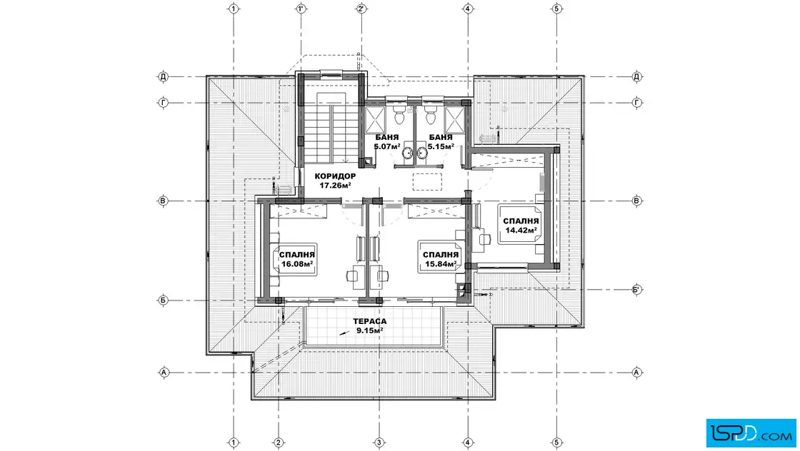 План на втори етаж
